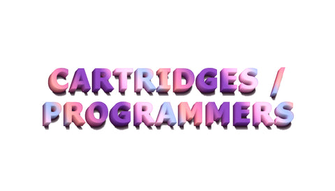 cartridges / programmers
